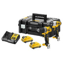 Kit marteau perforateur + percuteur 12V XR Dewalt DCK2110L2T