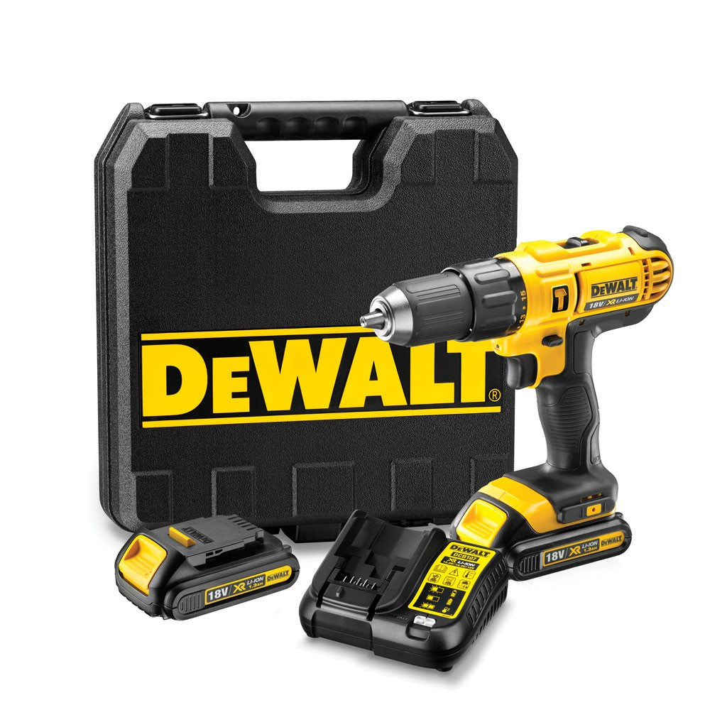 Marteau perforateur Dewalt DCD776C2 - XR 18 V 2 bat. 1,3 Ah avec mallette