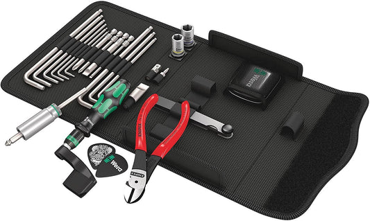 Juego de herramientas para guitarras 27 piezas Wera 9100 - 1