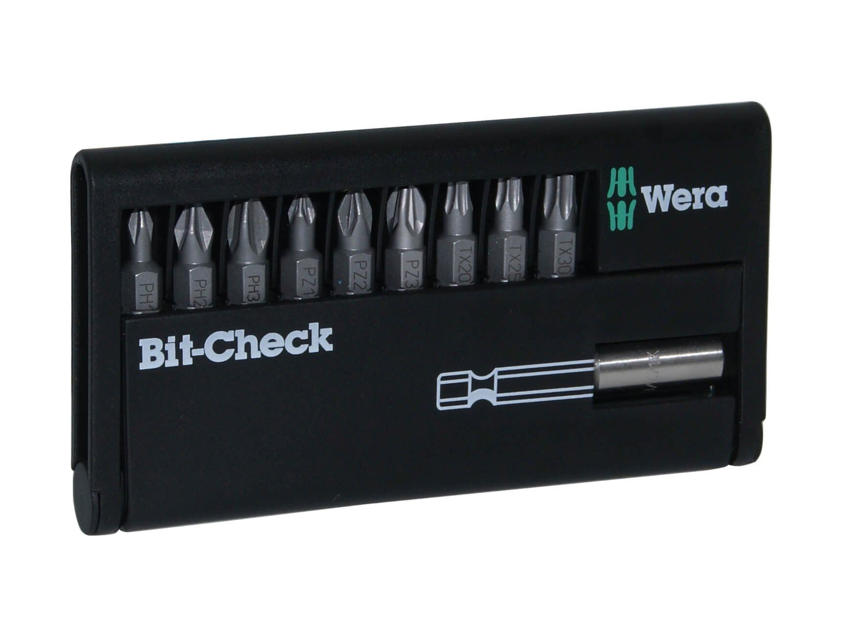Juego de 9 puntas con porta-puntas Wera Bit-Check 05134044001 - 1