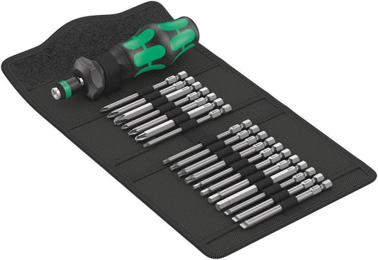 Juego de 18 puntas con Porta-puntas Wera Kraftform Kompakt Turbo 1 ref.057482 - 1