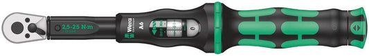 Llave dinamométrica con carraca reversible 2,5-25Nm Wera Click-Torque A 6 ref.075605 - 1