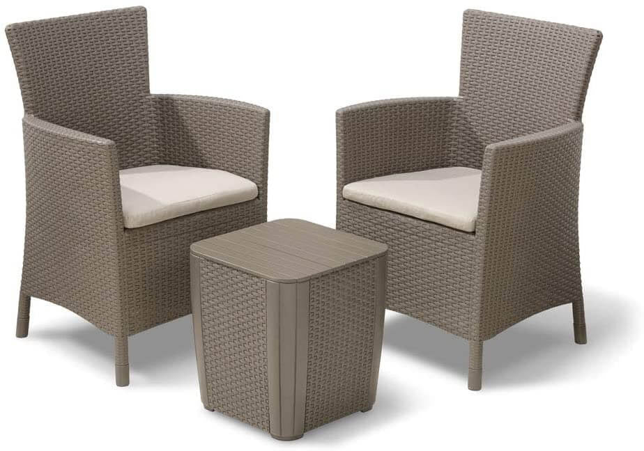 Ensemble de meubles de terrasse ou de balcon 3 pièces Iowa Balcony Keter