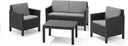 Ensemble de meubles de jardin 4 places Chicago Keter