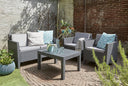 Ensemble de meubles de jardin 4 places Chicago Keter