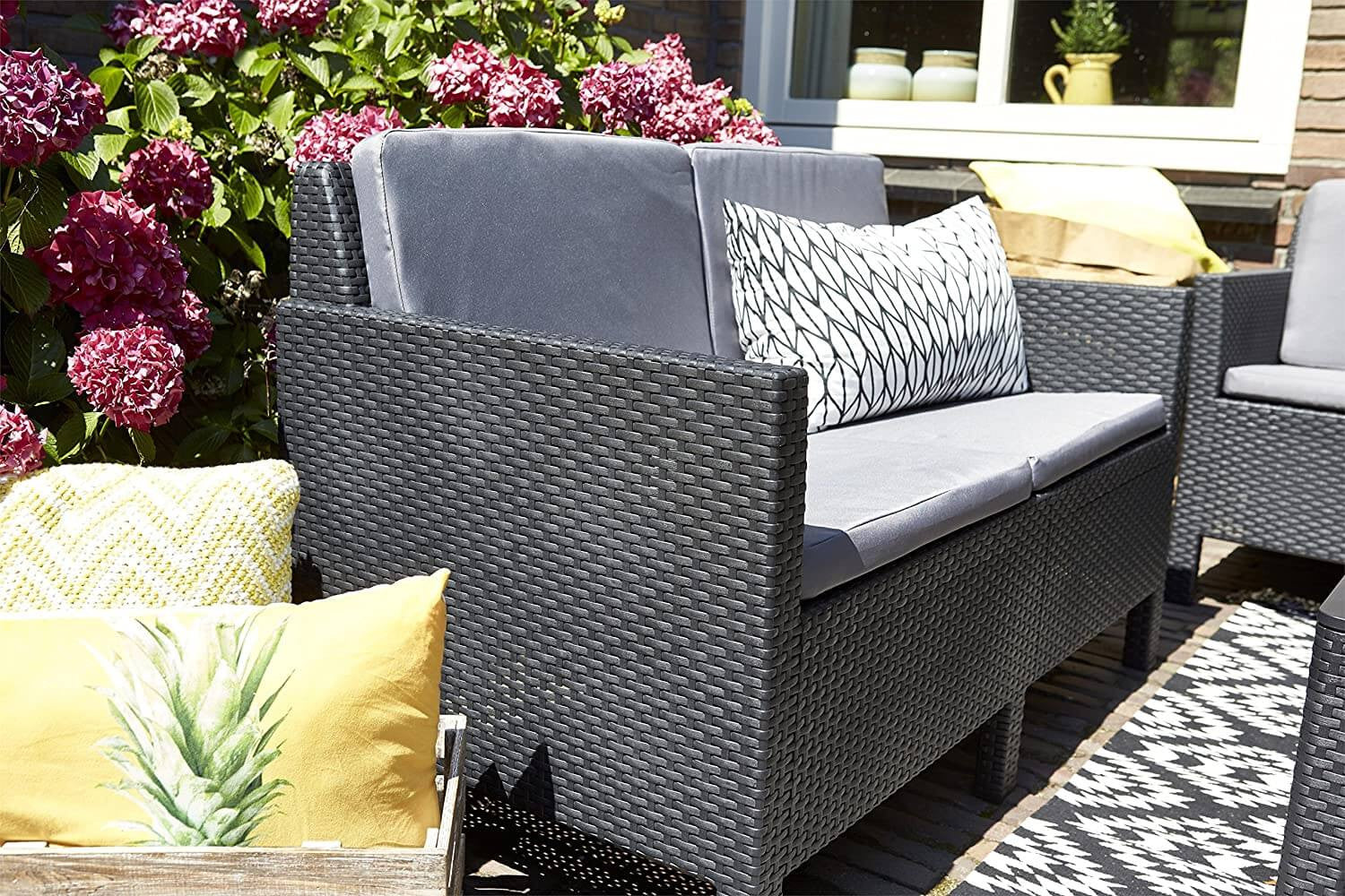 Ensemble de meubles de jardin 4 places Chicago Keter