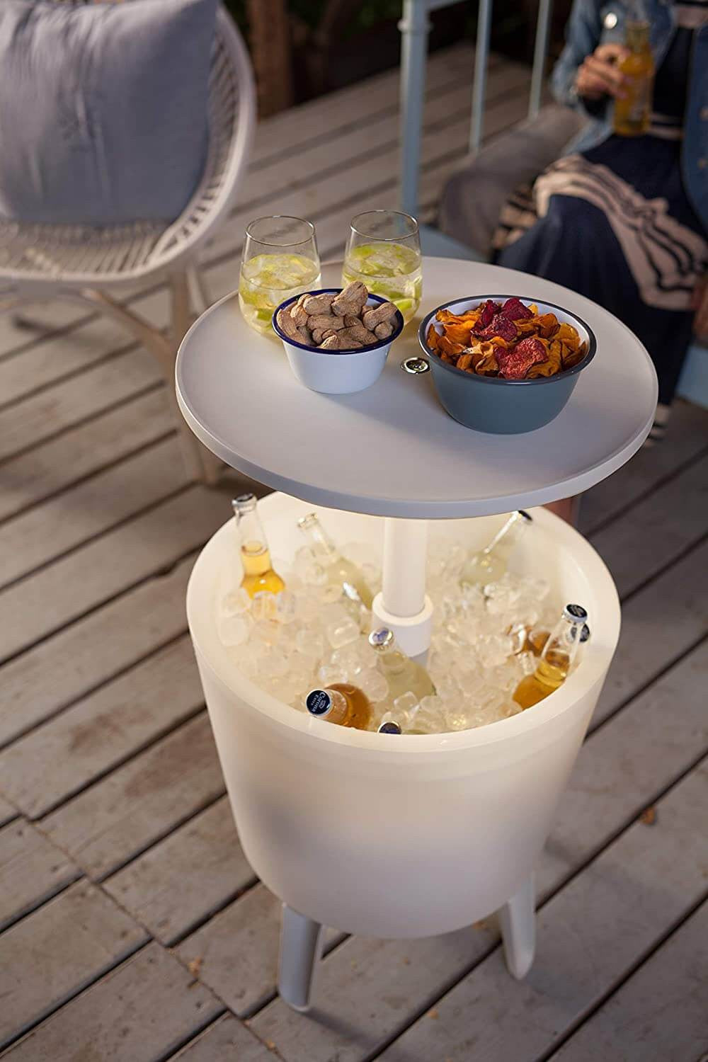 Table réfrigérante éclairée Keter Cool Bar