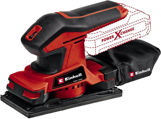 Einhell TC-OS 18/187 Li-Solo 18V 187x90mm Ponceuse orbitale à batterie