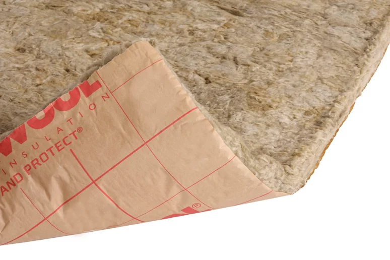 Rollo Lana de Roca Roulrock Kraft 600x120x8cm Rockwool ROCKWOOL - 2