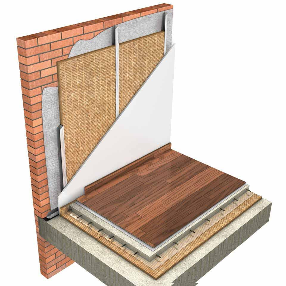 Pack 10 Unidades Panel Lana de Roca Alpharock-E-225 4cm Rockwool ROCKWOOL - 2