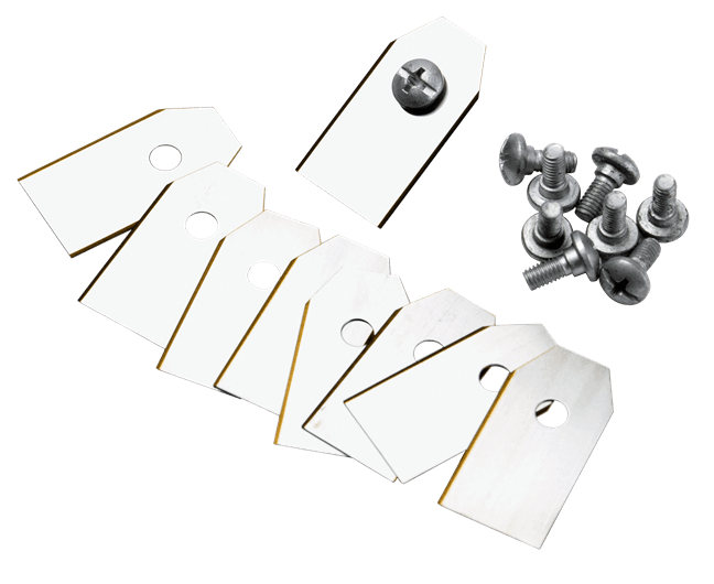 Pack 9 Cuchillas de recambio para Robot Cortacésped Gardena 4087-20