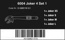Juego de 4 llaves de boca autoajustable Wera Joker 6004 - 3