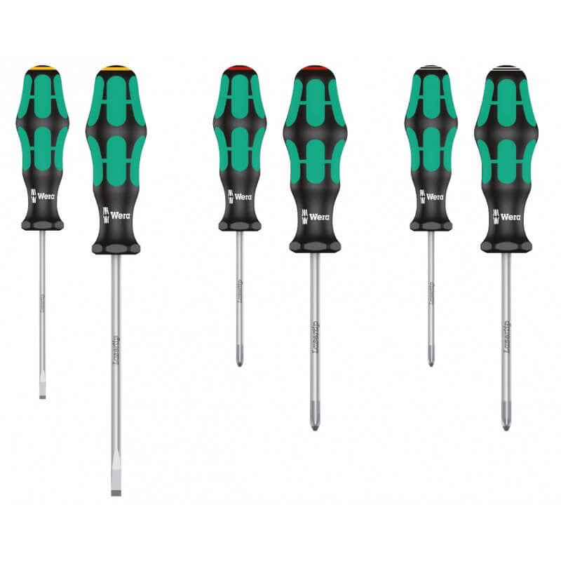 Juego de destornilladores y mango porta-puntas con puntas 23 piezas Wera Juego Ibérica 1 ref.160005 WERA - 4
