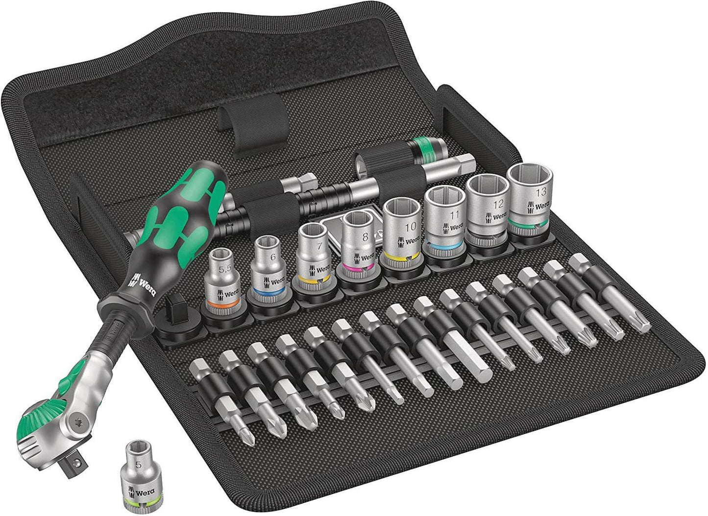 Juego de herramientas para electricistas 73 piezas Wera Wera 2go E1 ref.134025 WERA - 11