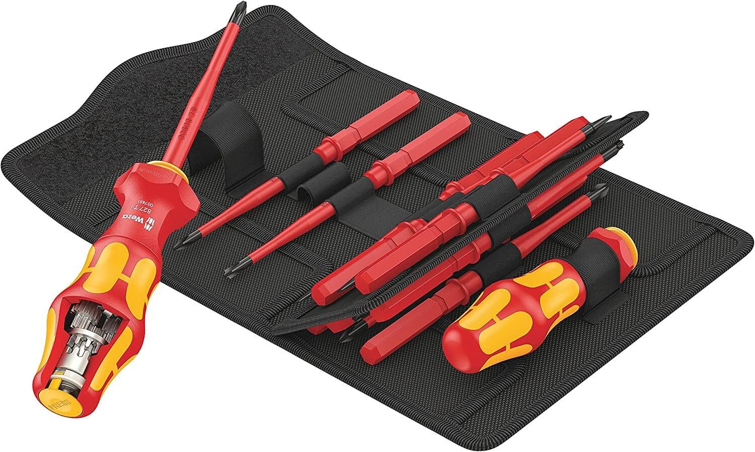 Juego de herramientas para electricistas 73 piezas Wera Wera 2go E1 ref.134025 WERA - 19
