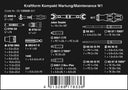 Juego de herraminetas de mantenimiento 35 piezas Wera Kraftform Kompakt W 1 ref.135926  - 3