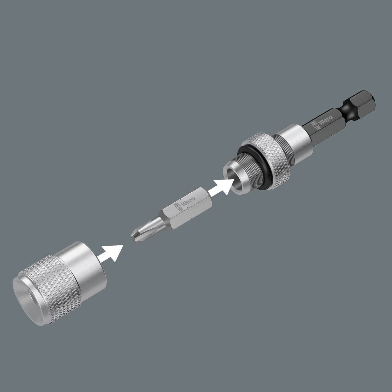 Juego de puntas con Porta-puntas con tope de profundidad ajustable 10 piezas Wera 136011 WERA - 5