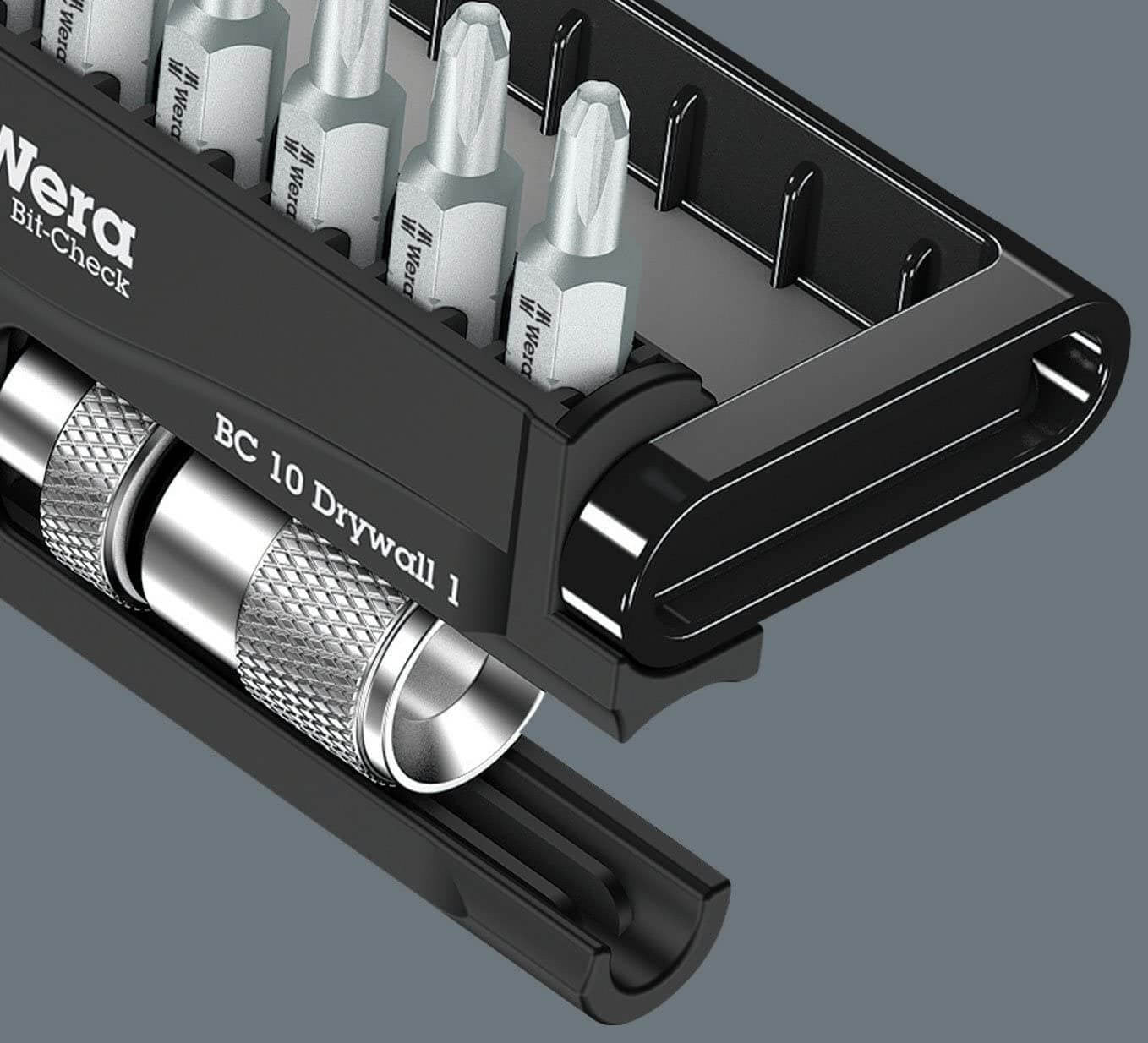 Juego de puntas con Porta-puntas con tope de profundidad ajustable 10 piezas Wera 136011 WERA - 12